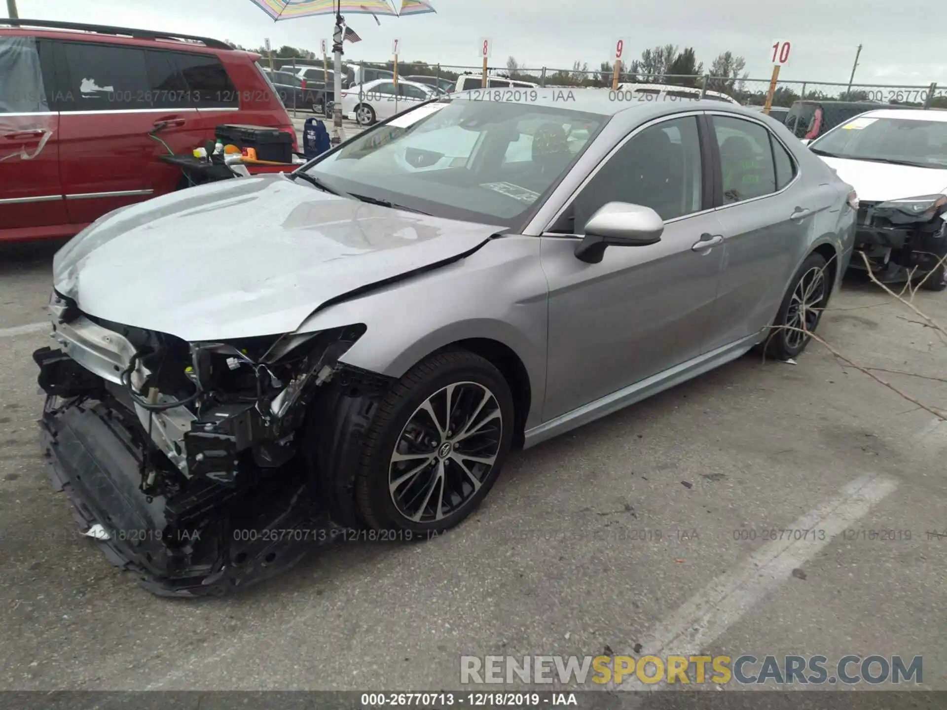 2 Photograph of a damaged car 4T1G11AK1LU859379 TOYOTA CAMRY 2020