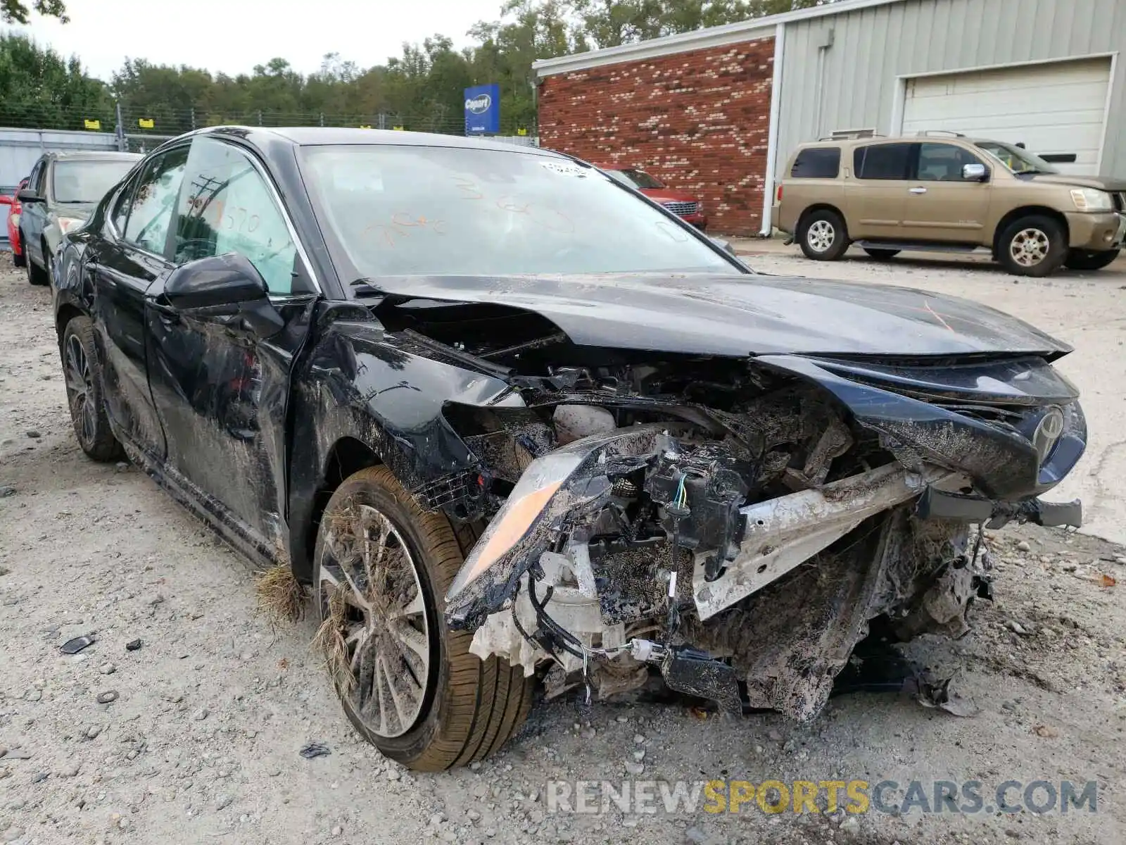 1 Photograph of a damaged car 4T1G11AK1LU859799 TOYOTA CAMRY 2020