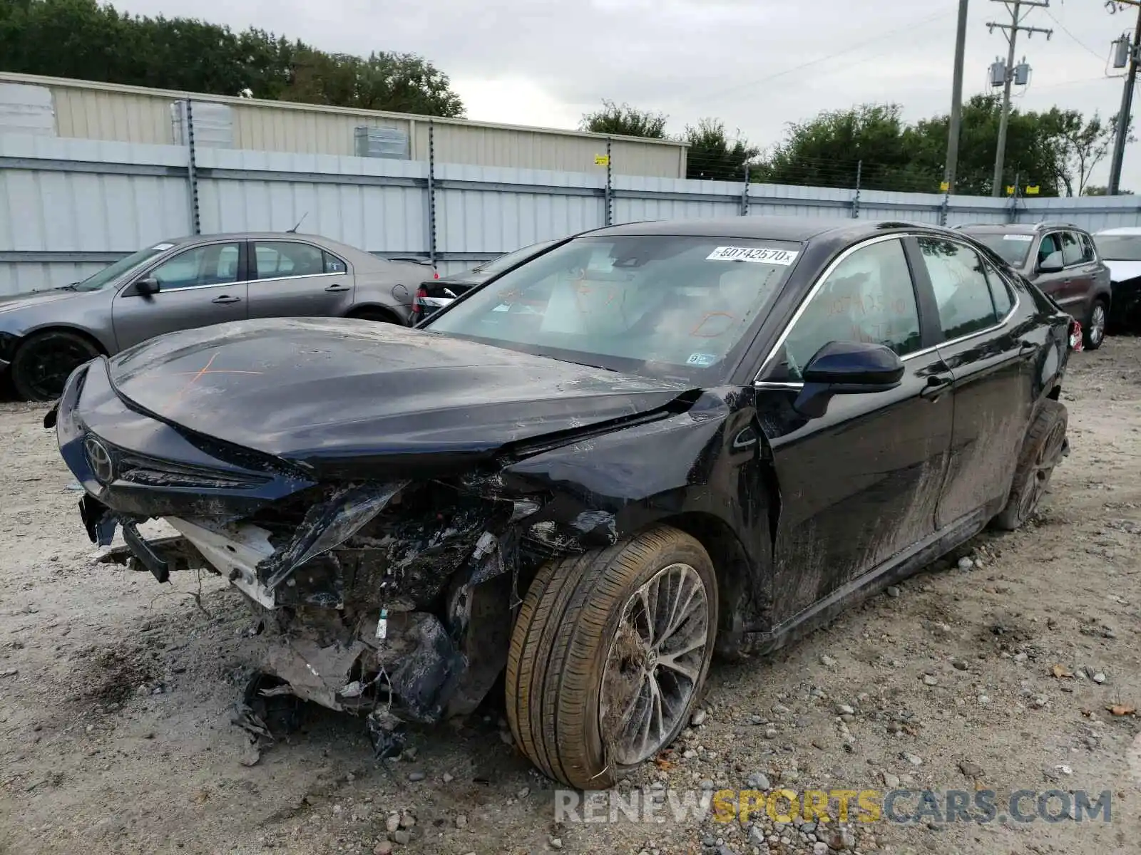 2 Photograph of a damaged car 4T1G11AK1LU859799 TOYOTA CAMRY 2020