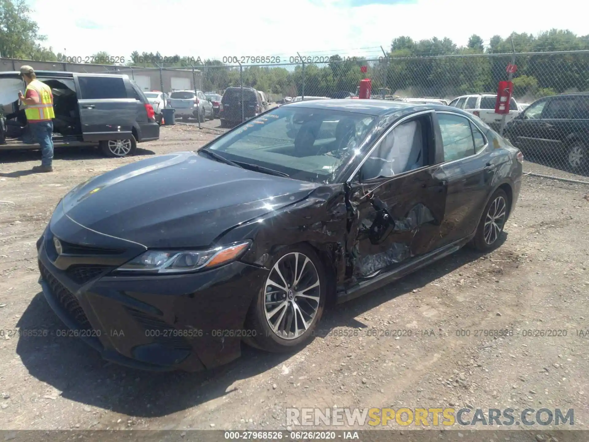 2 Photograph of a damaged car 4T1G11AK1LU867255 TOYOTA CAMRY 2020