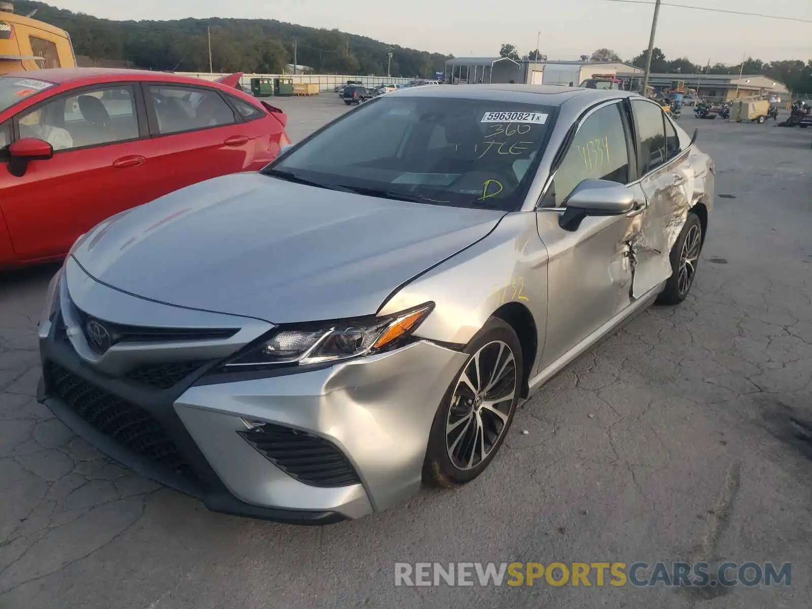 2 Photograph of a damaged car 4T1G11AK1LU871855 TOYOTA CAMRY 2020