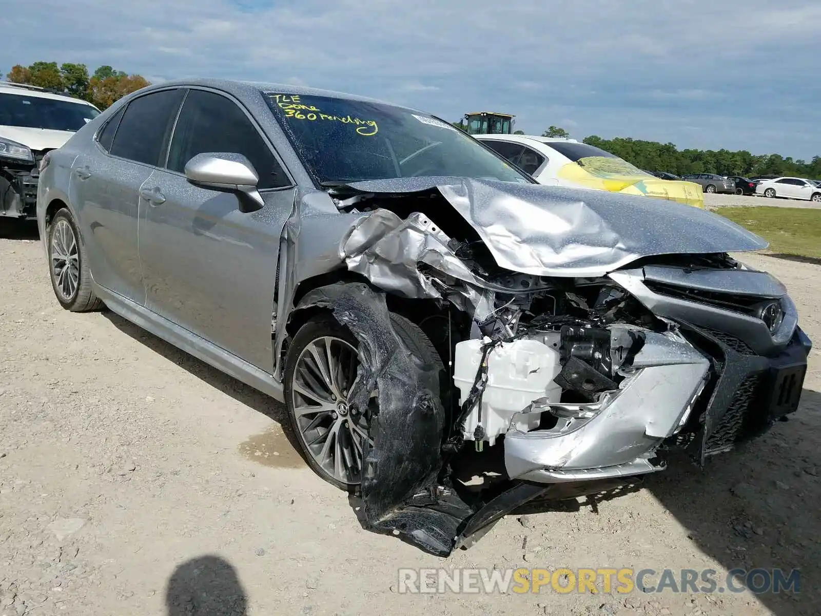 1 Photograph of a damaged car 4T1G11AK1LU873881 TOYOTA CAMRY 2020