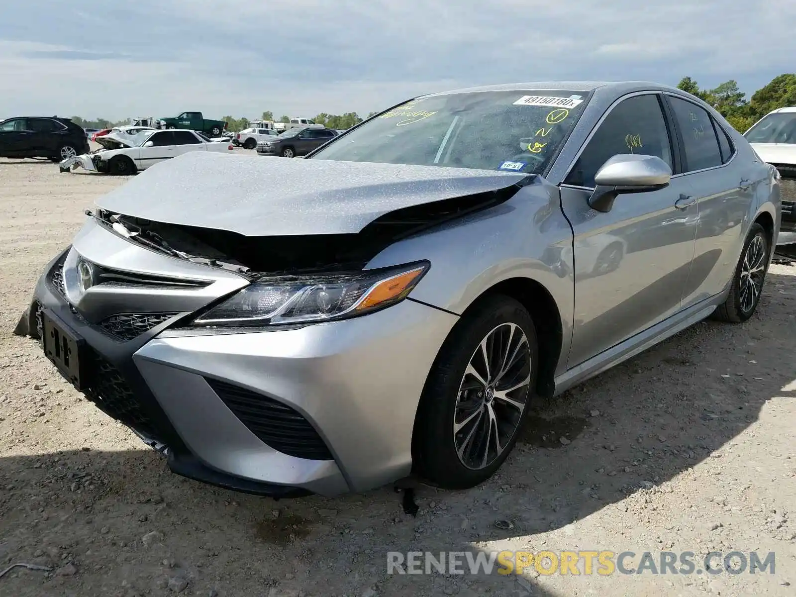 2 Photograph of a damaged car 4T1G11AK1LU873881 TOYOTA CAMRY 2020