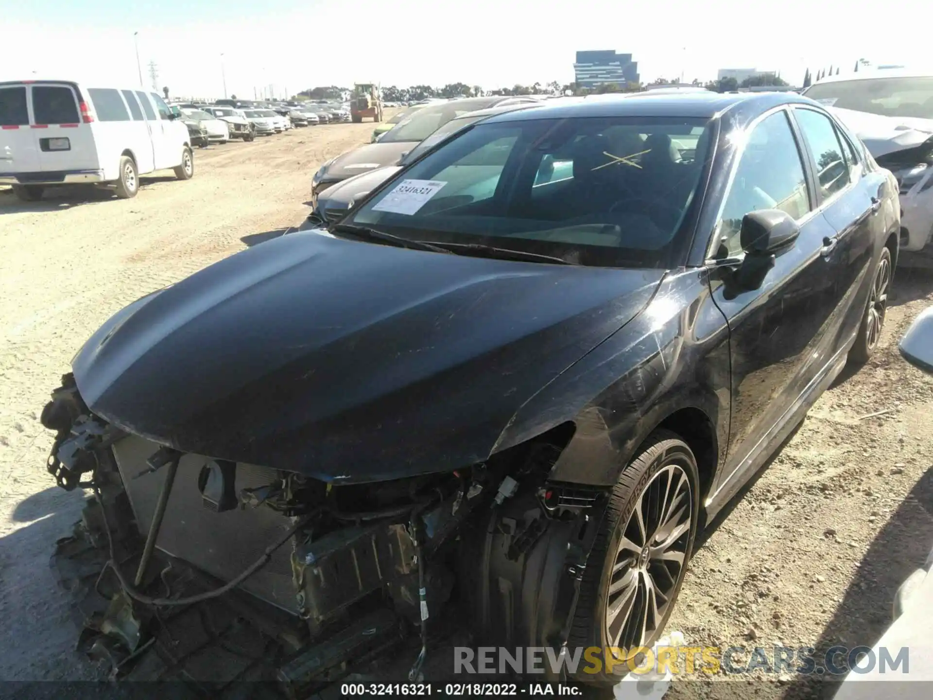 2 Photograph of a damaged car 4T1G11AK1LU873895 TOYOTA CAMRY 2020