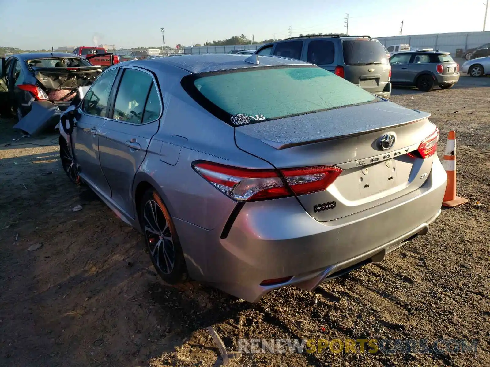 3 Photograph of a damaged car 4T1G11AK1LU891054 TOYOTA CAMRY 2020