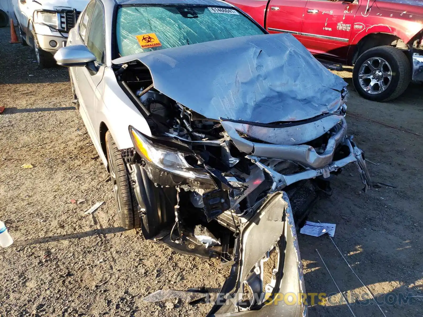 9 Photograph of a damaged car 4T1G11AK1LU891054 TOYOTA CAMRY 2020