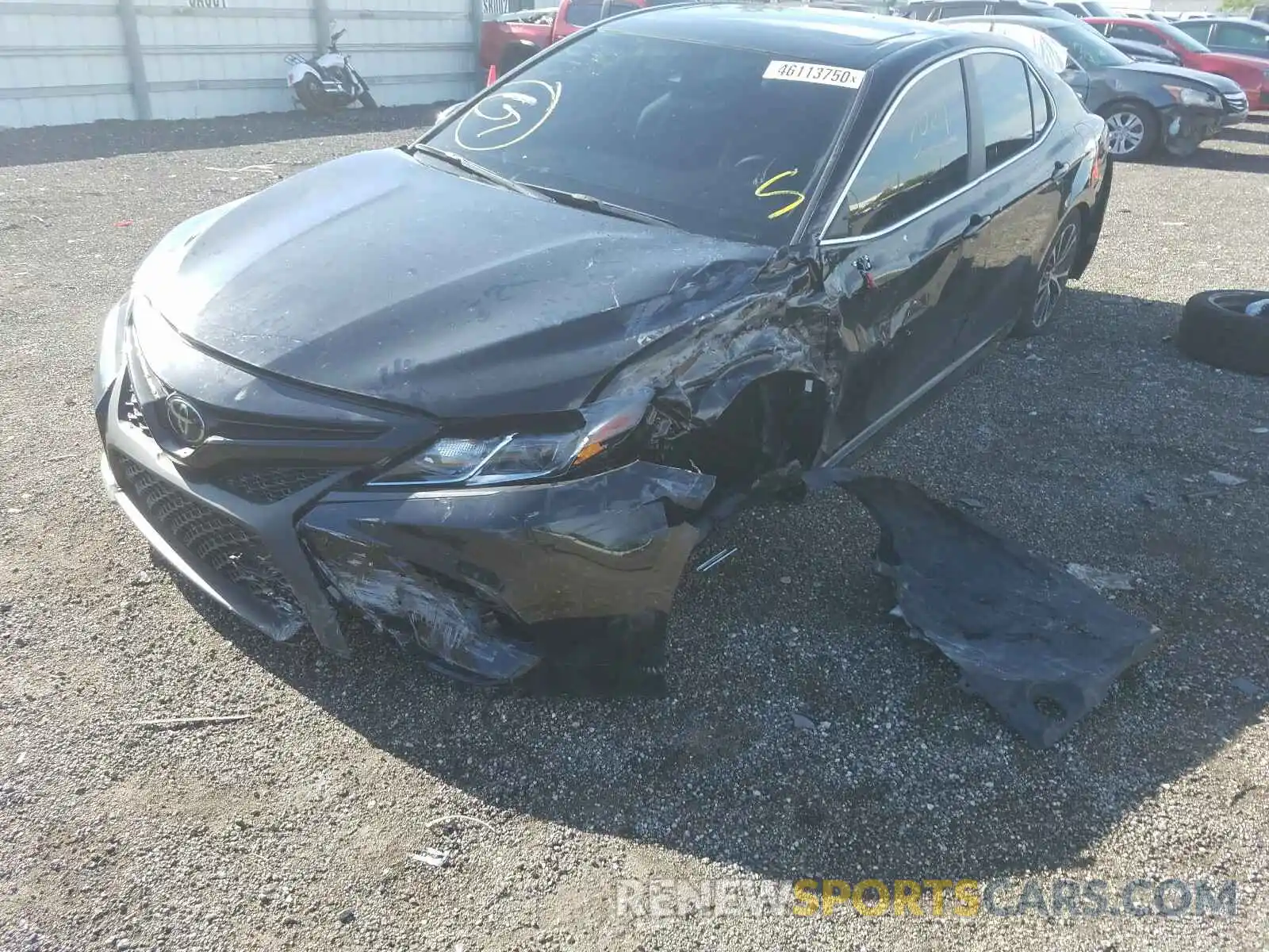 2 Photograph of a damaged car 4T1G11AK1LU896027 TOYOTA CAMRY 2020