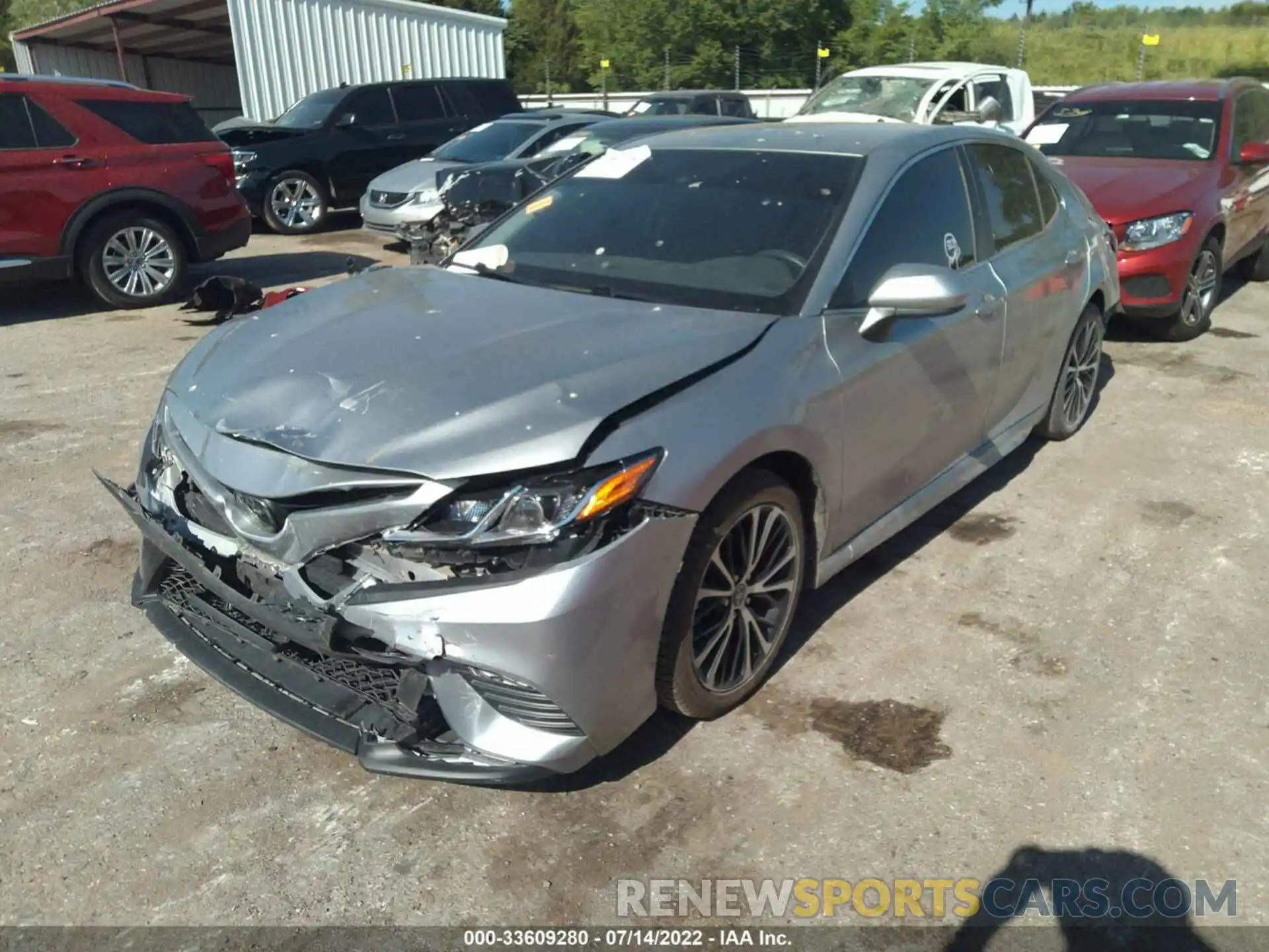 2 Photograph of a damaged car 4T1G11AK1LU898862 TOYOTA CAMRY 2020