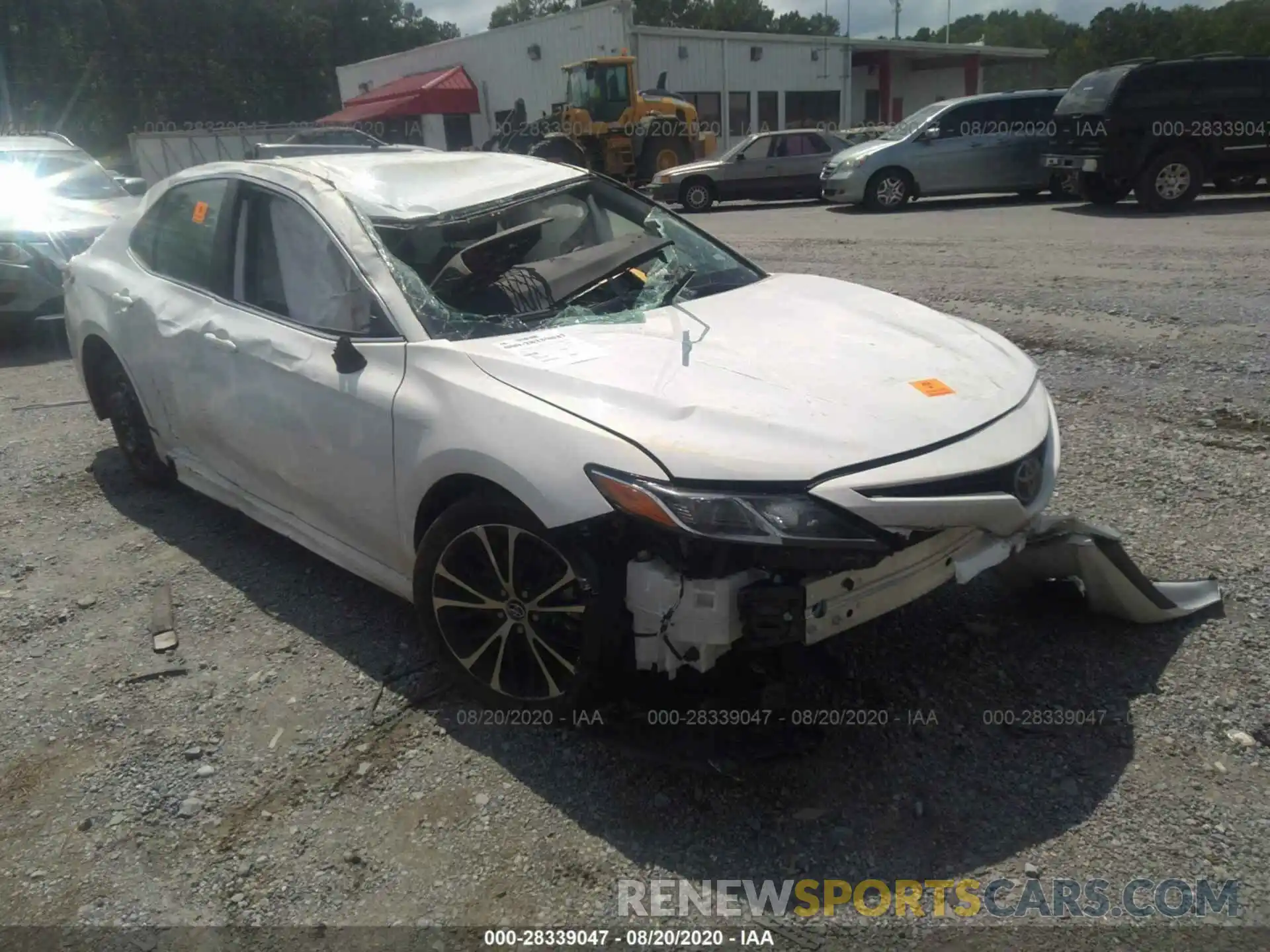 1 Photograph of a damaged car 4T1G11AK1LU903459 TOYOTA CAMRY 2020