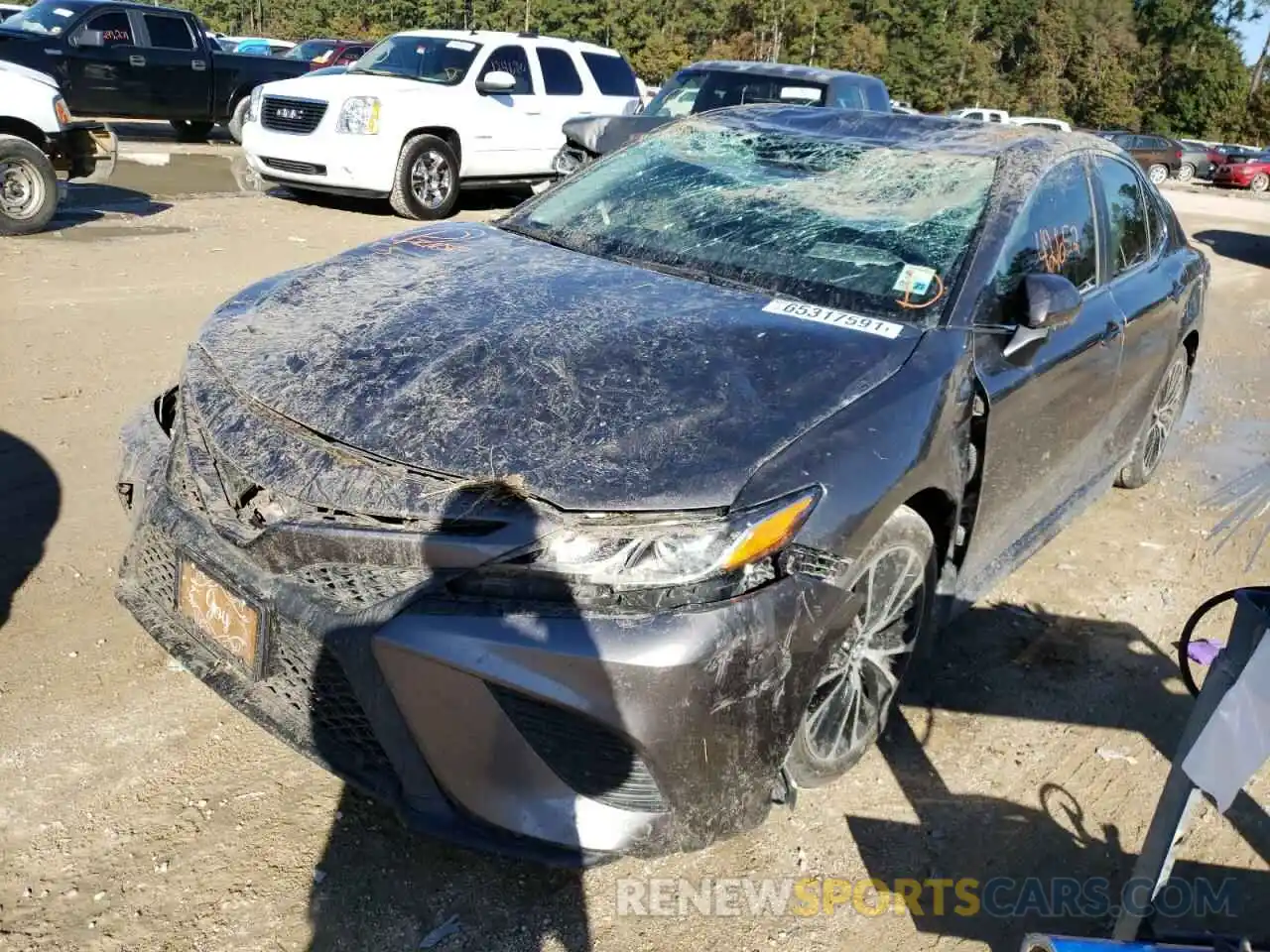 2 Photograph of a damaged car 4T1G11AK1LU905292 TOYOTA CAMRY 2020