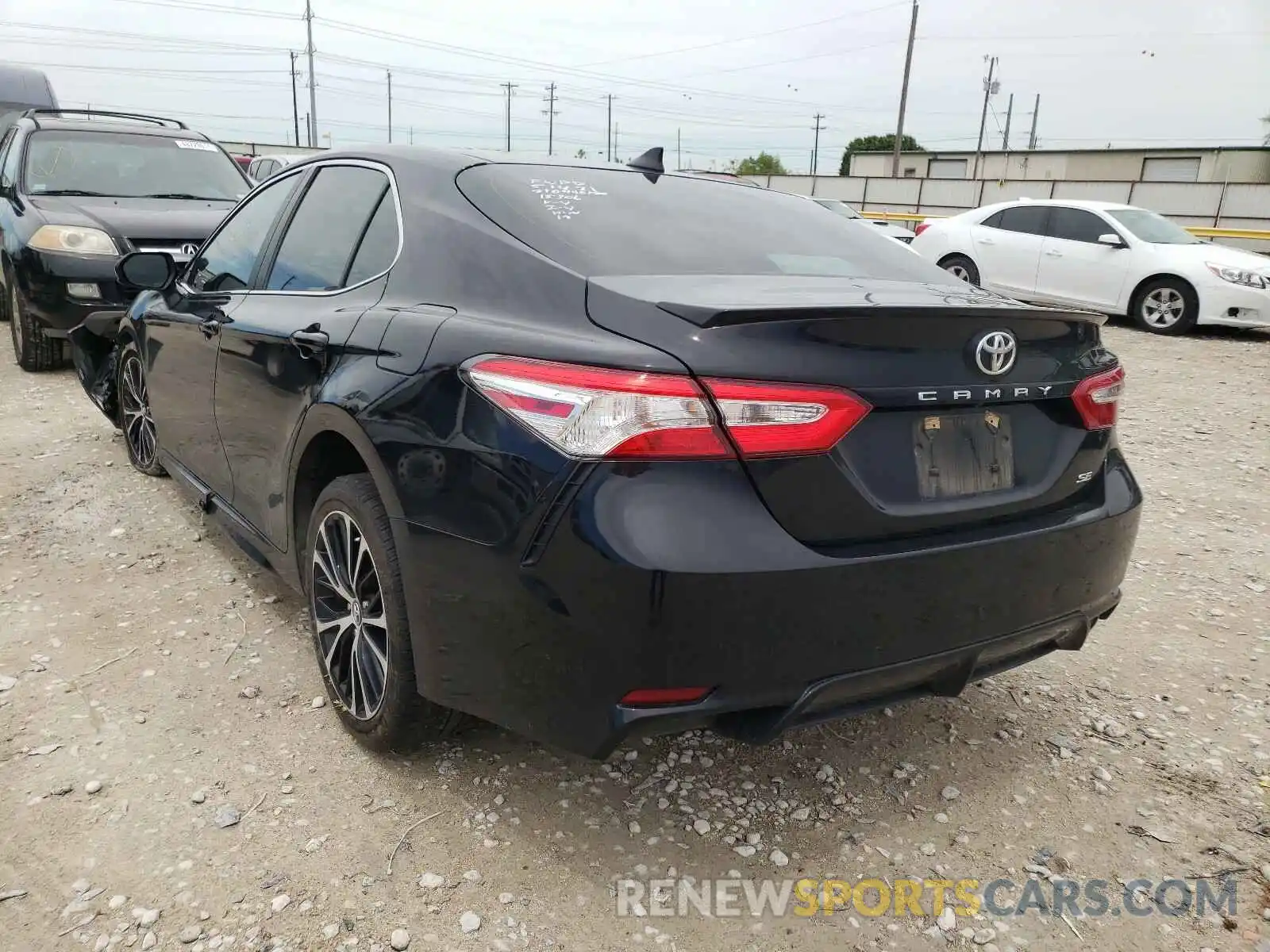 3 Photograph of a damaged car 4T1G11AK1LU907706 TOYOTA CAMRY 2020