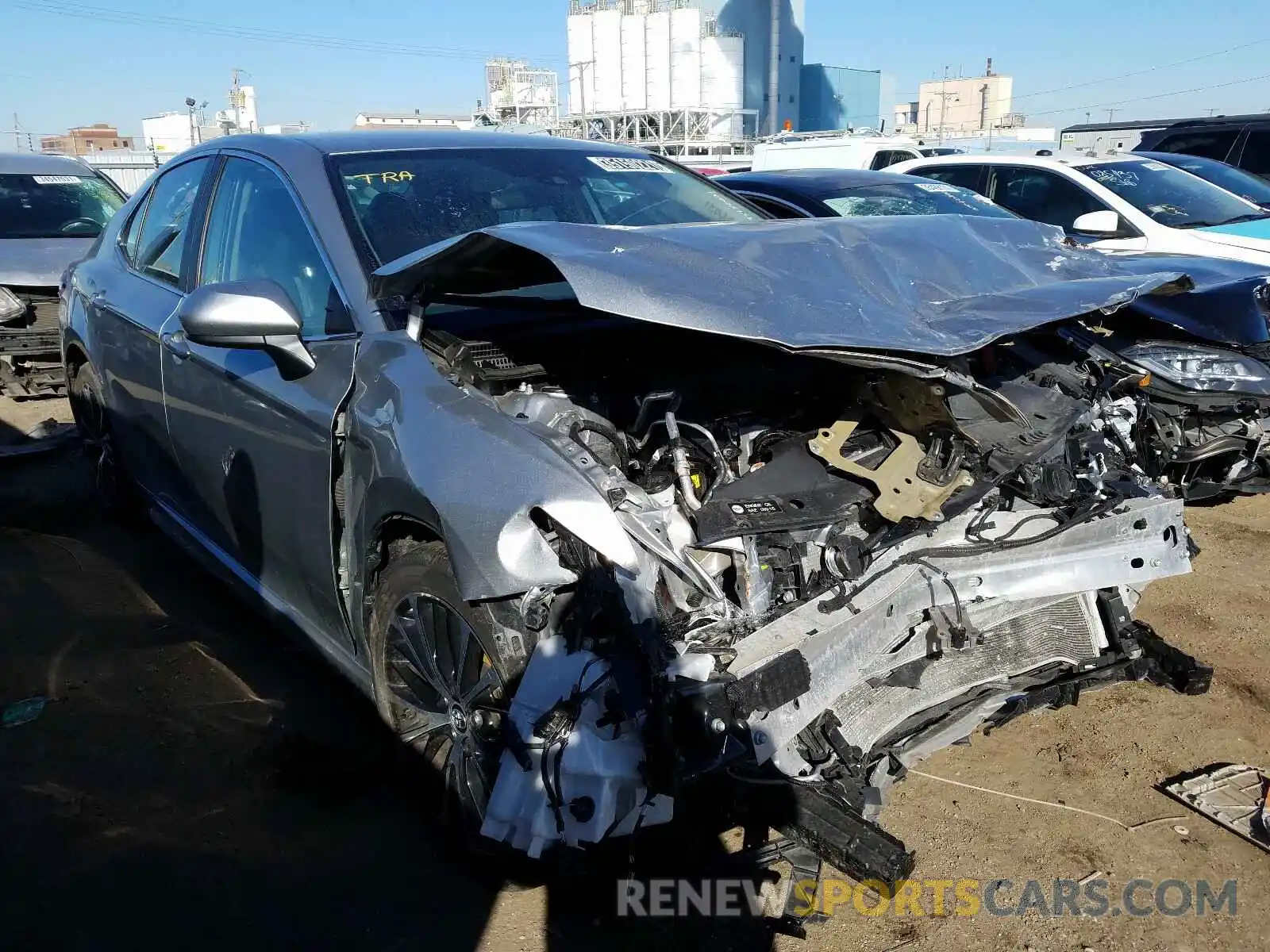 1 Photograph of a damaged car 4T1G11AK1LU912873 TOYOTA CAMRY 2020