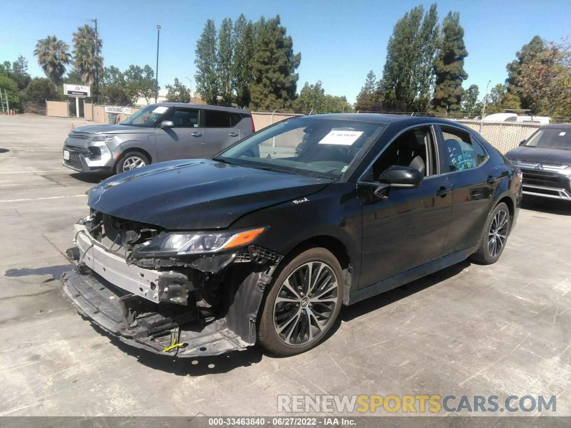 2 Photograph of a damaged car 4T1G11AK1LU912968 TOYOTA CAMRY 2020