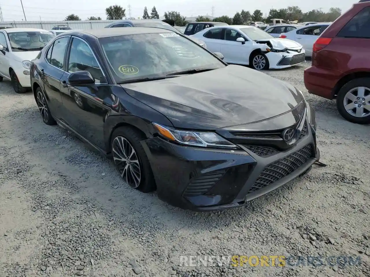 1 Photograph of a damaged car 4T1G11AK1LU913649 TOYOTA CAMRY 2020