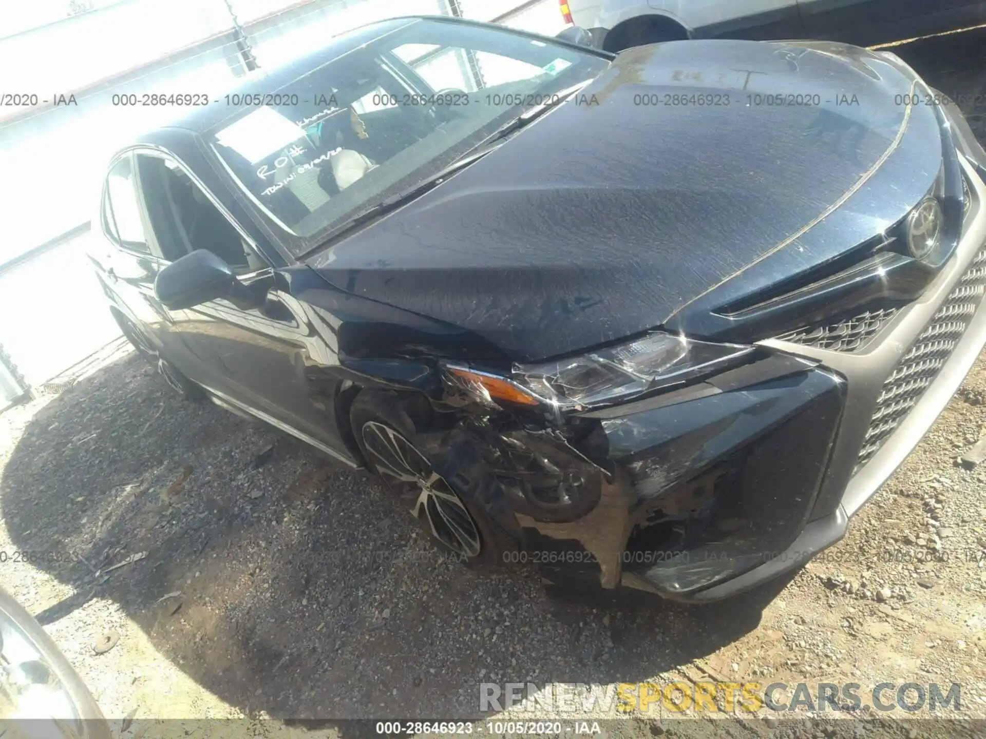 1 Photograph of a damaged car 4T1G11AK1LU913652 TOYOTA CAMRY 2020