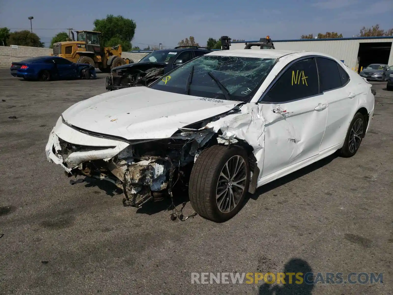 2 Photograph of a damaged car 4T1G11AK1LU920875 TOYOTA CAMRY 2020