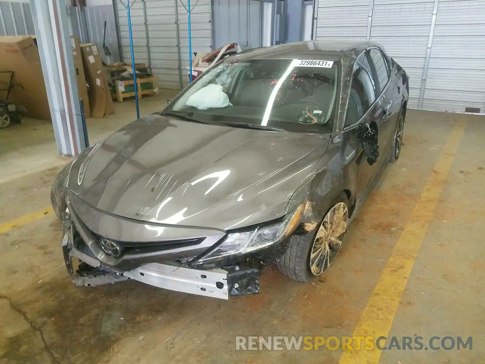 2 Photograph of a damaged car 4T1G11AK1LU925221 TOYOTA CAMRY 2020