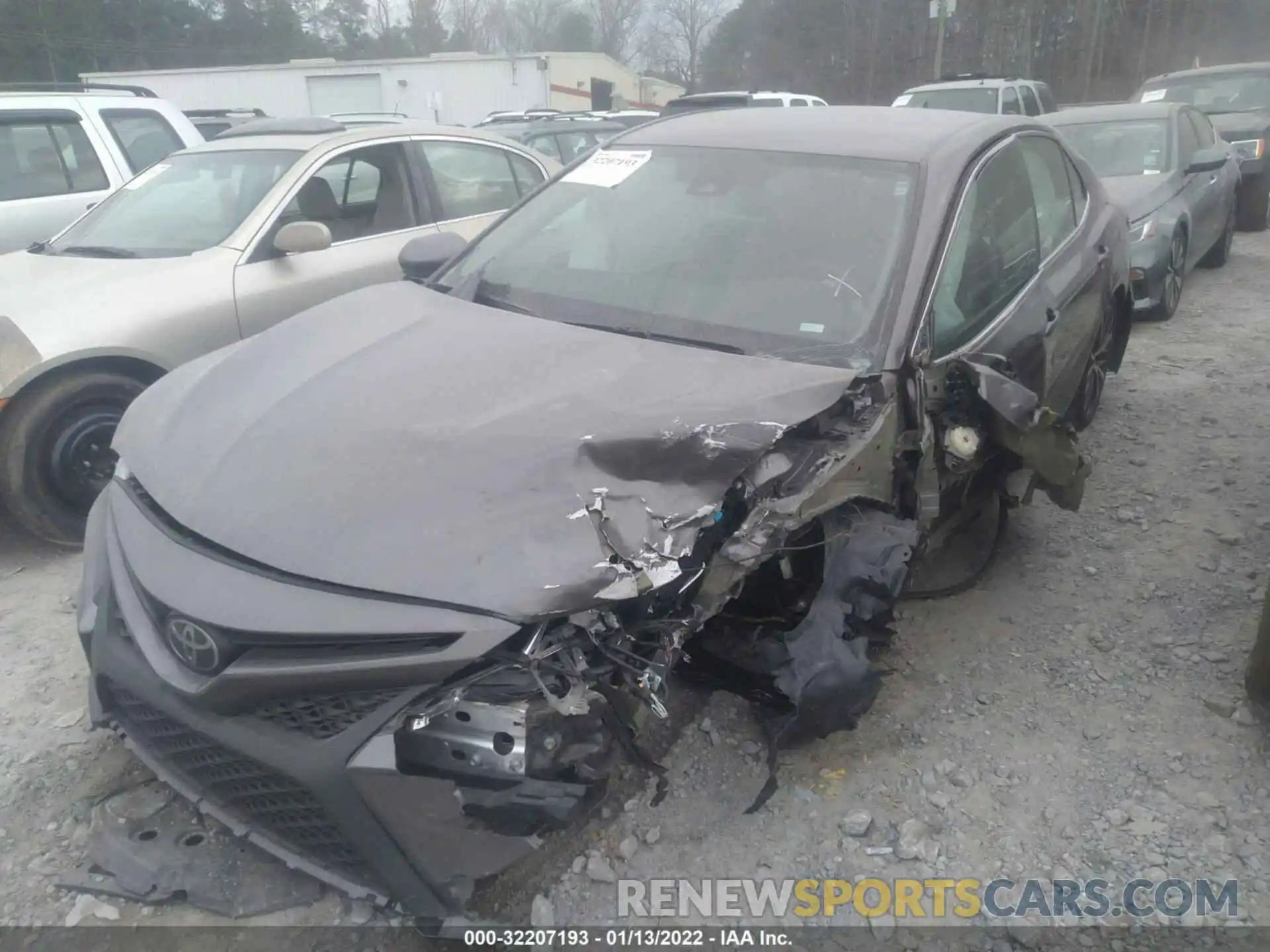 2 Photograph of a damaged car 4T1G11AK1LU929608 TOYOTA CAMRY 2020