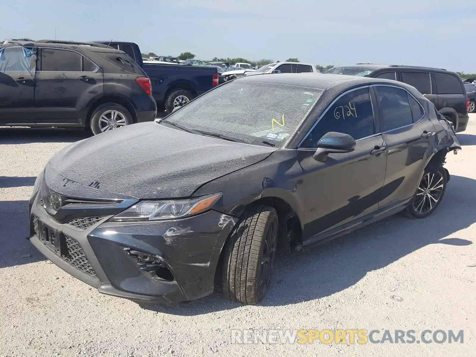 2 Photograph of a damaged car 4T1G11AK1LU930242 TOYOTA CAMRY 2020