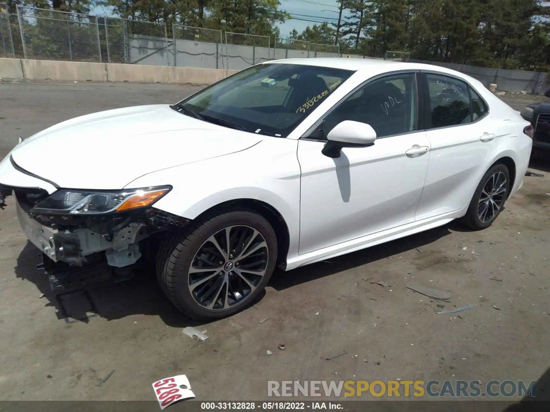 2 Photograph of a damaged car 4T1G11AK1LU932590 TOYOTA CAMRY 2020