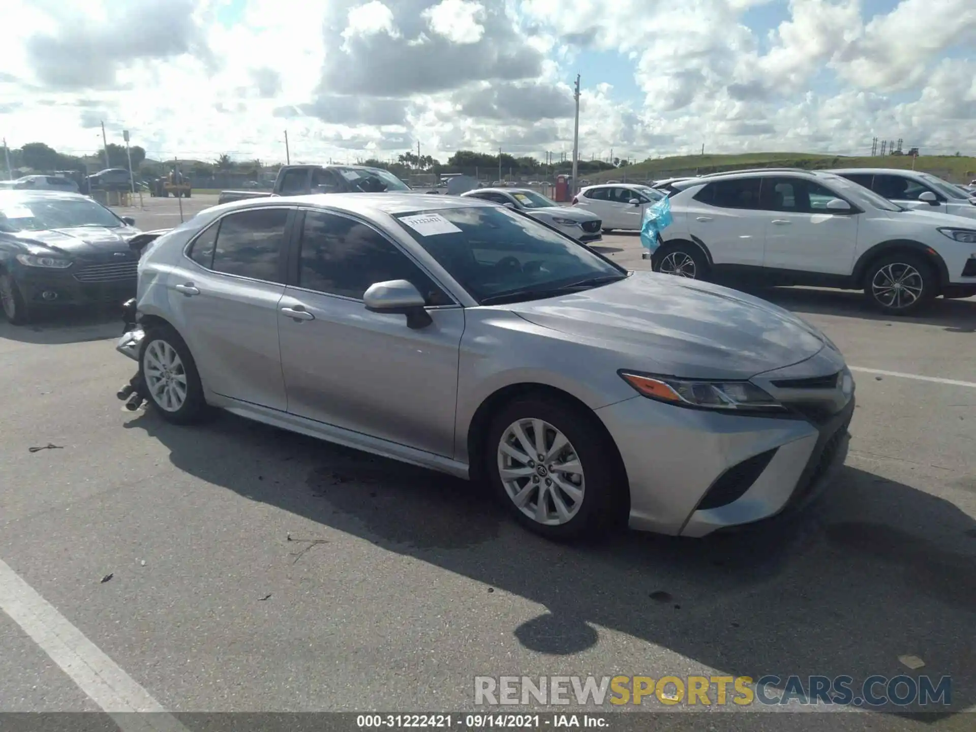 1 Photograph of a damaged car 4T1G11AK1LU941046 TOYOTA CAMRY 2020