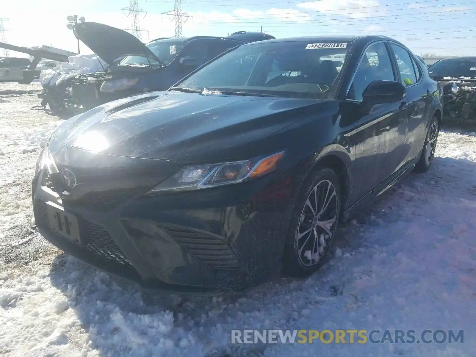 2 Photograph of a damaged car 4T1G11AK1LU942777 TOYOTA CAMRY 2020