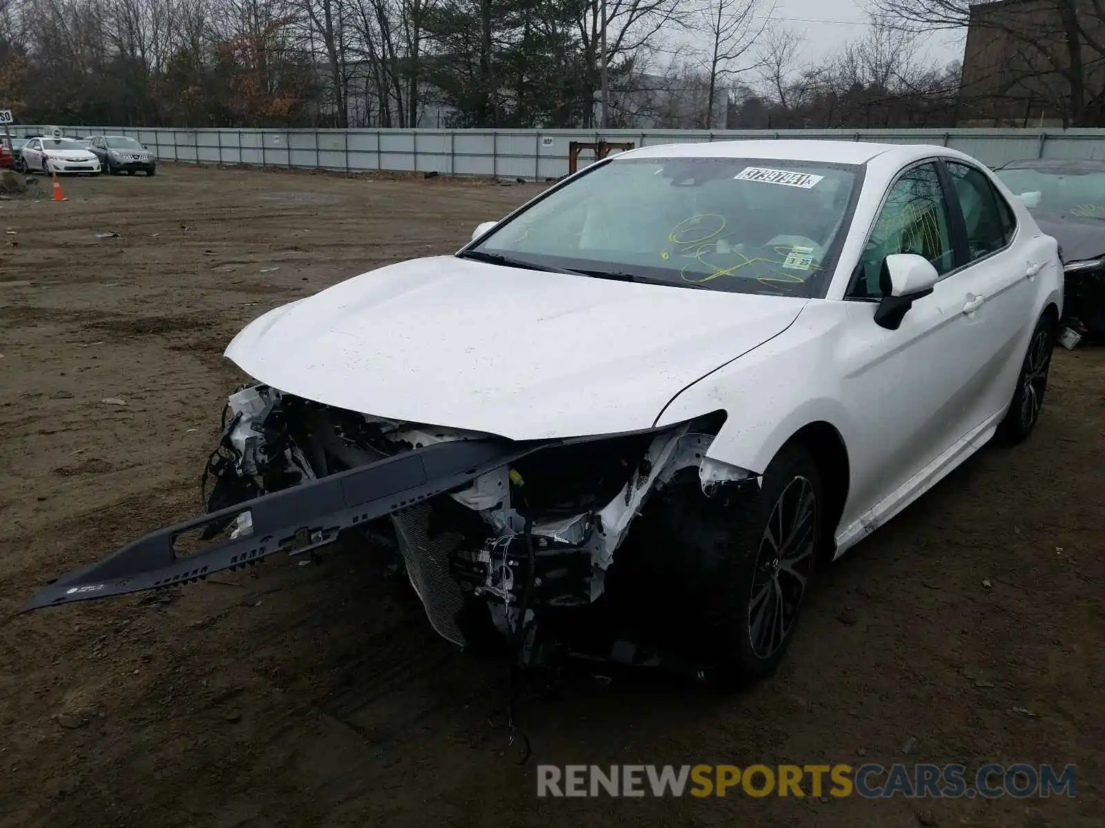 2 Photograph of a damaged car 4T1G11AK1LU944870 TOYOTA CAMRY 2020