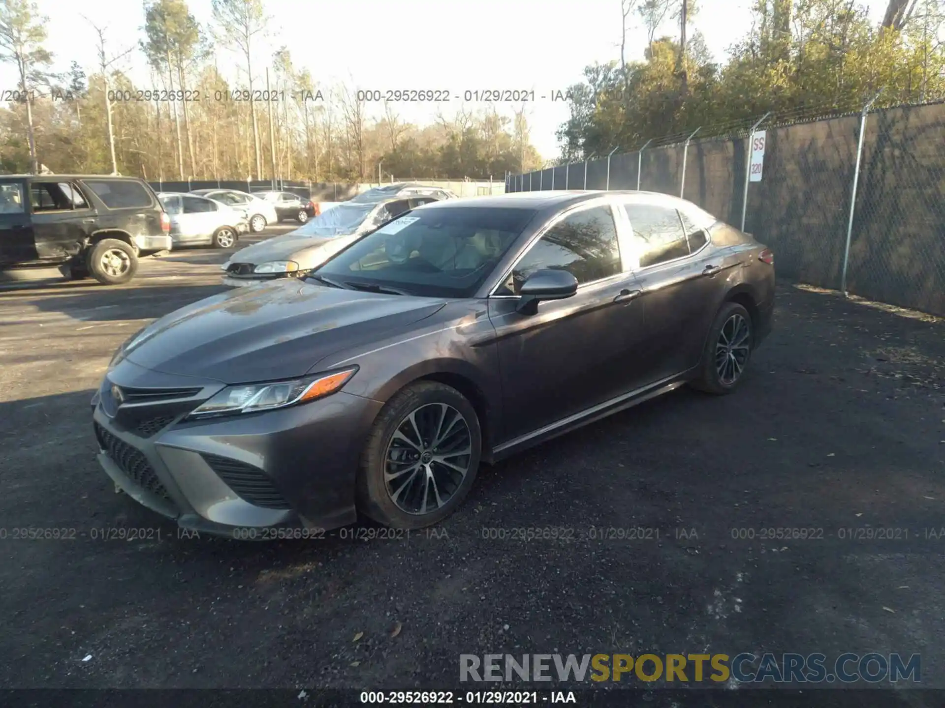 2 Photograph of a damaged car 4T1G11AK1LU958008 TOYOTA CAMRY 2020