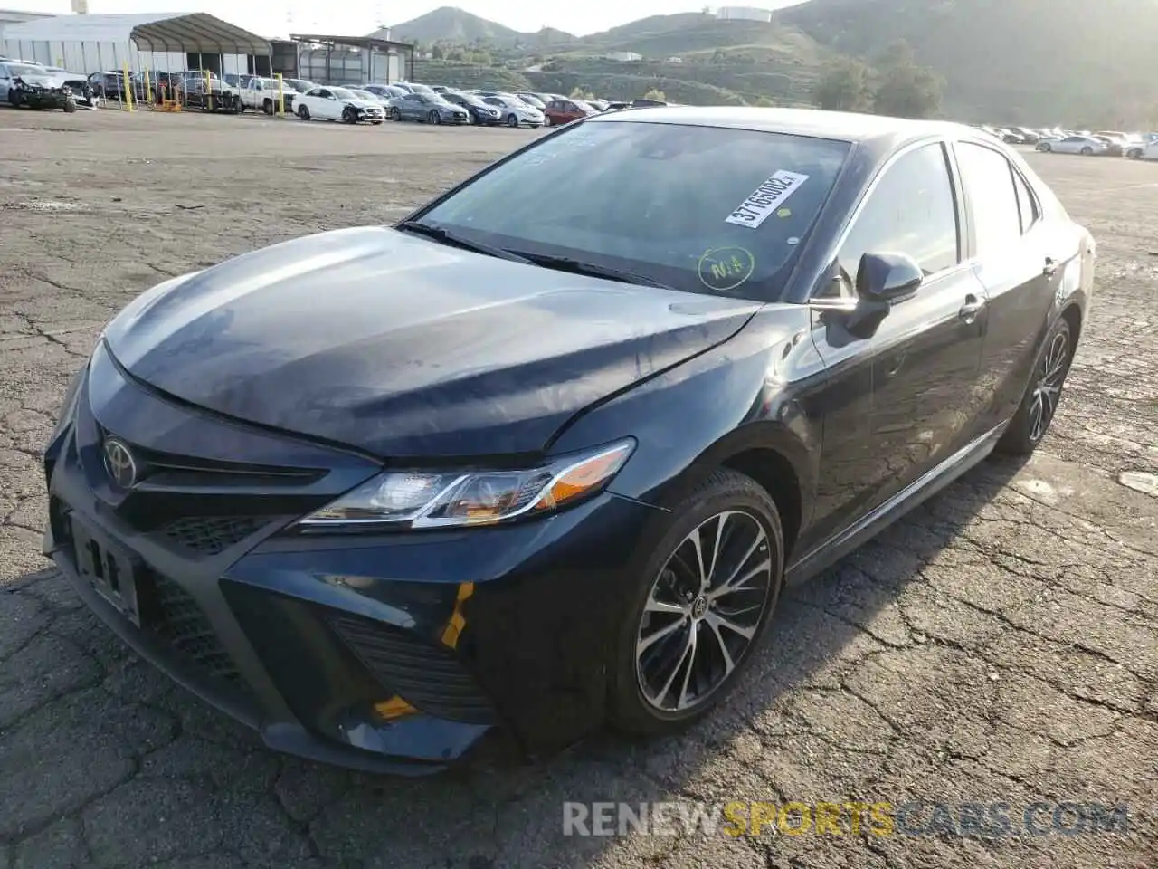 2 Photograph of a damaged car 4T1G11AK1LU959577 TOYOTA CAMRY 2020