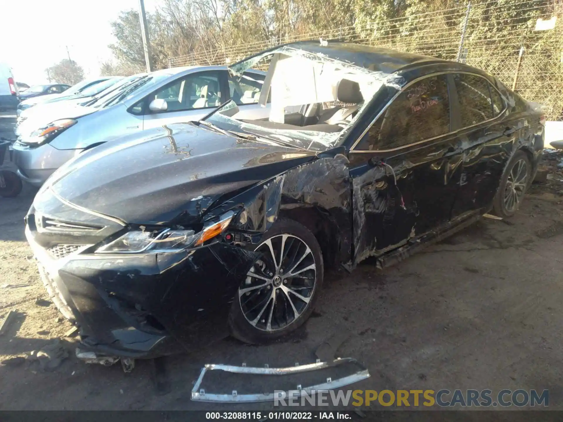 2 Photograph of a damaged car 4T1G11AK1LU959899 TOYOTA CAMRY 2020