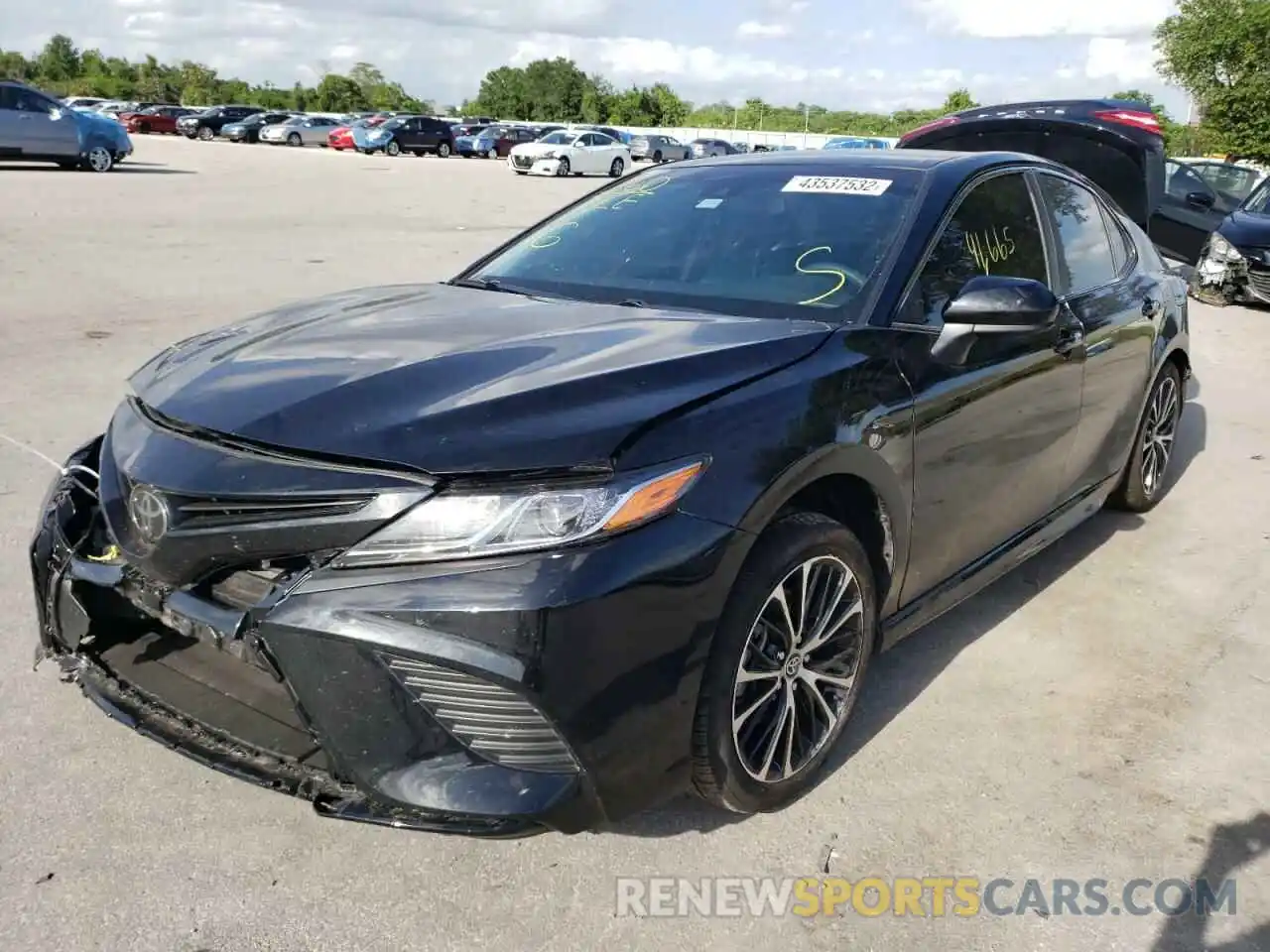 2 Photograph of a damaged car 4T1G11AK1LU963662 TOYOTA CAMRY 2020