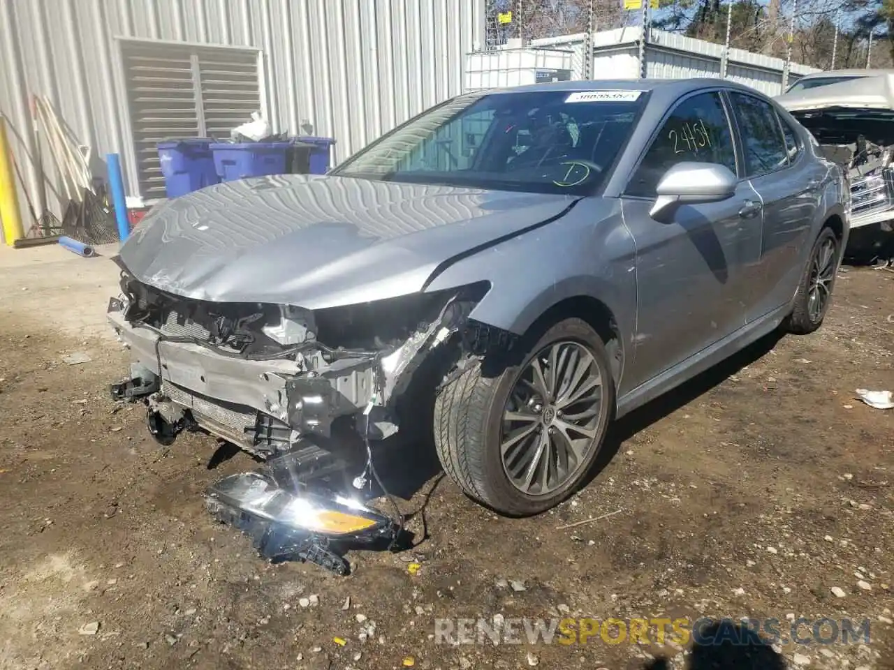 2 Photograph of a damaged car 4T1G11AK1LU966125 TOYOTA CAMRY 2020