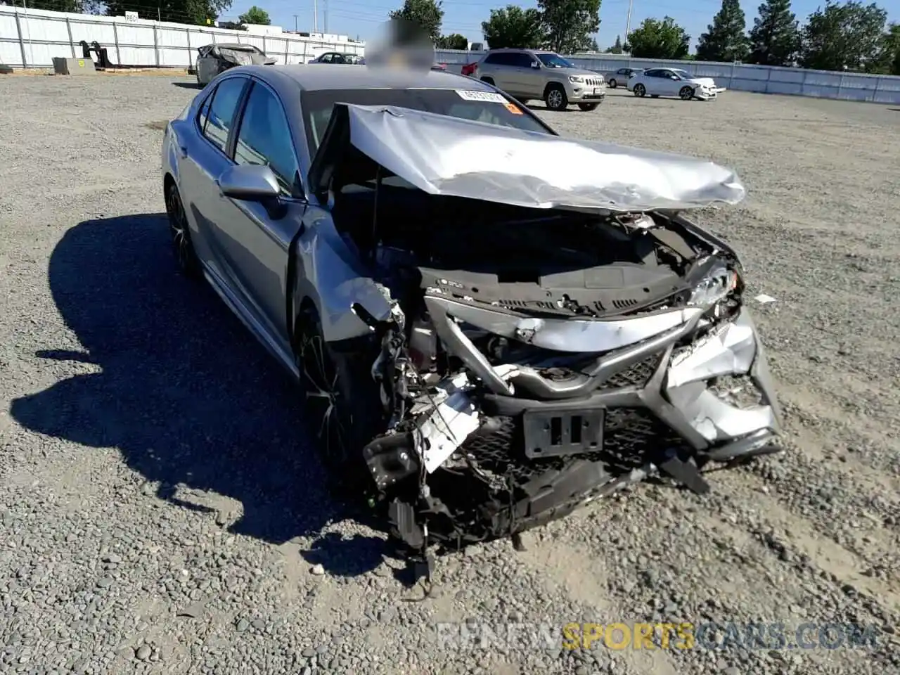 1 Photograph of a damaged car 4T1G11AK1LU970823 TOYOTA CAMRY 2020