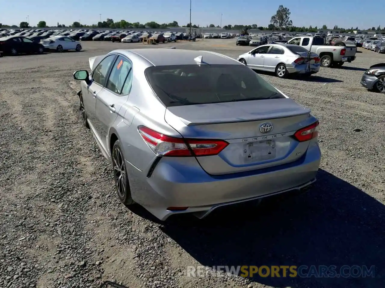 3 Photograph of a damaged car 4T1G11AK1LU970823 TOYOTA CAMRY 2020