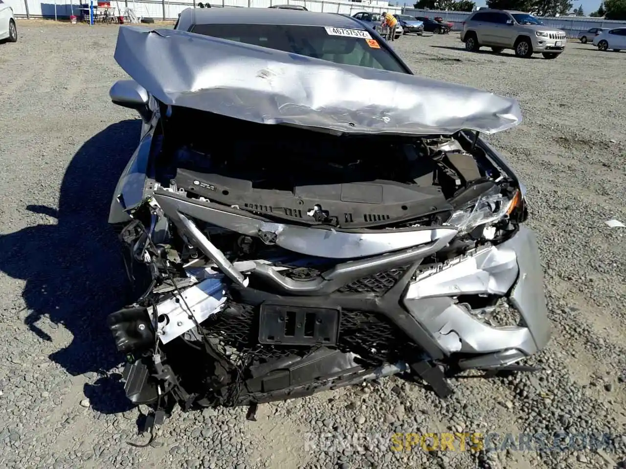 9 Photograph of a damaged car 4T1G11AK1LU970823 TOYOTA CAMRY 2020