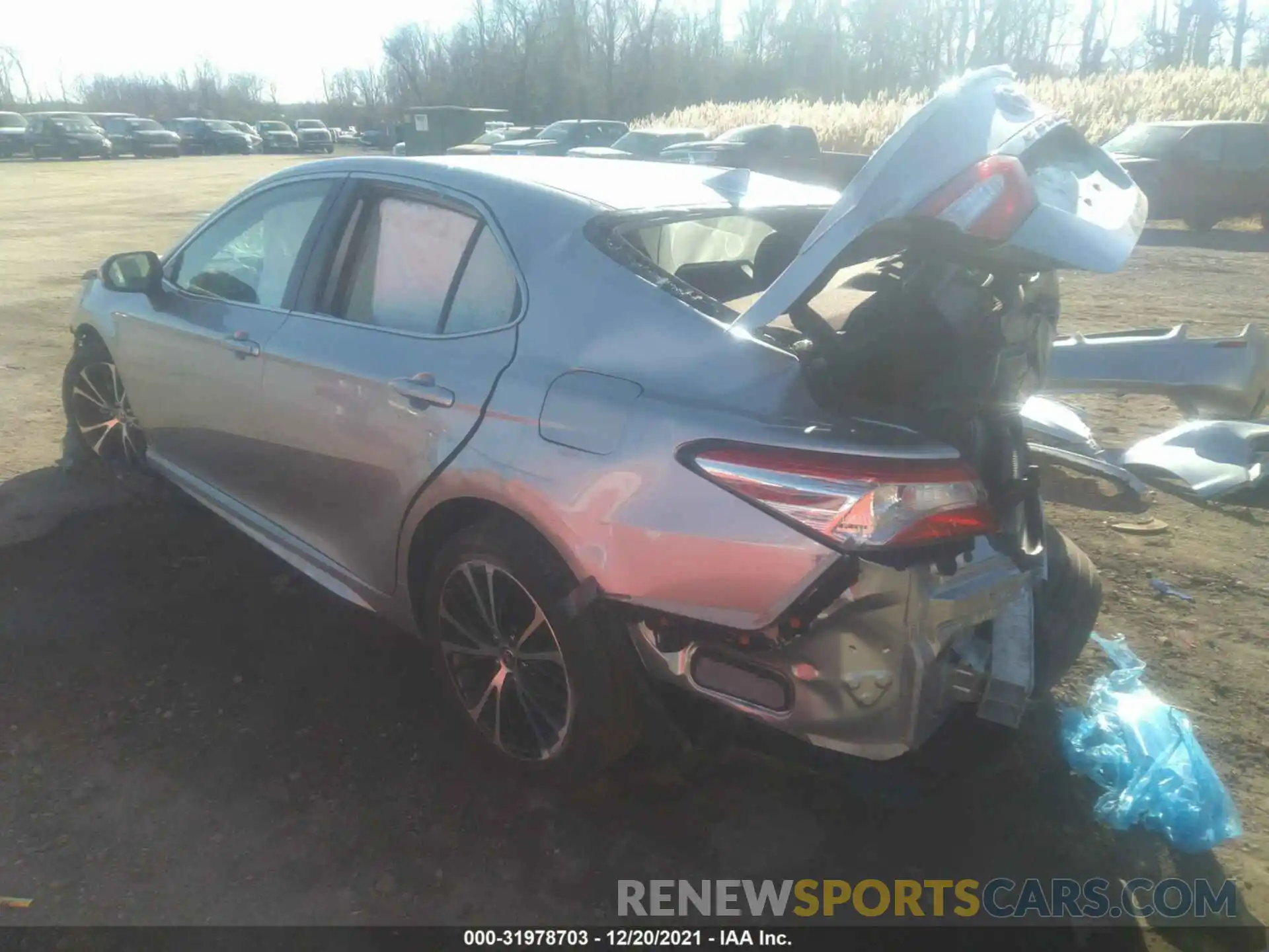 3 Photograph of a damaged car 4T1G11AK1LU970837 TOYOTA CAMRY 2020