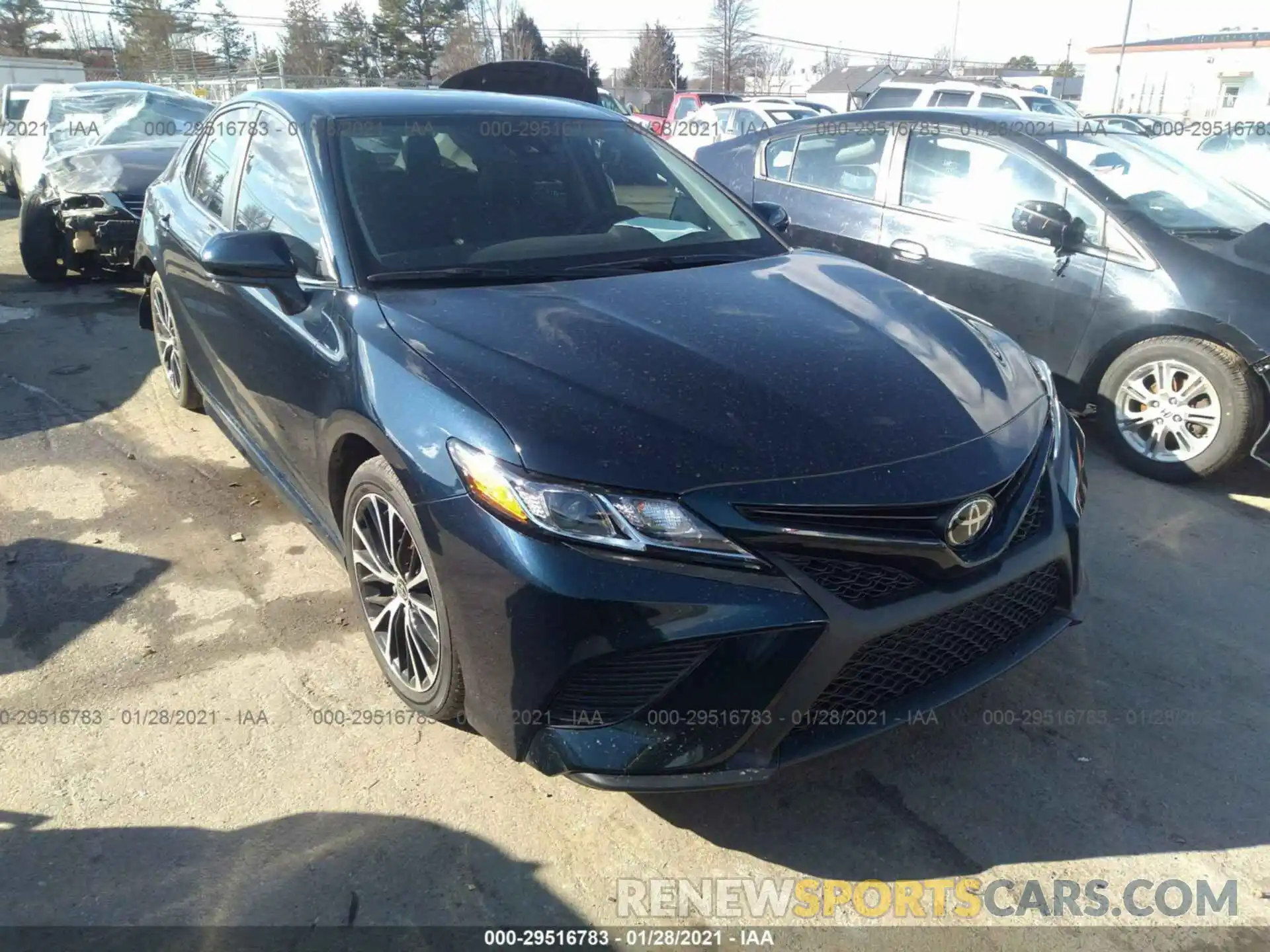 1 Photograph of a damaged car 4T1G11AK1LU972443 TOYOTA CAMRY 2020