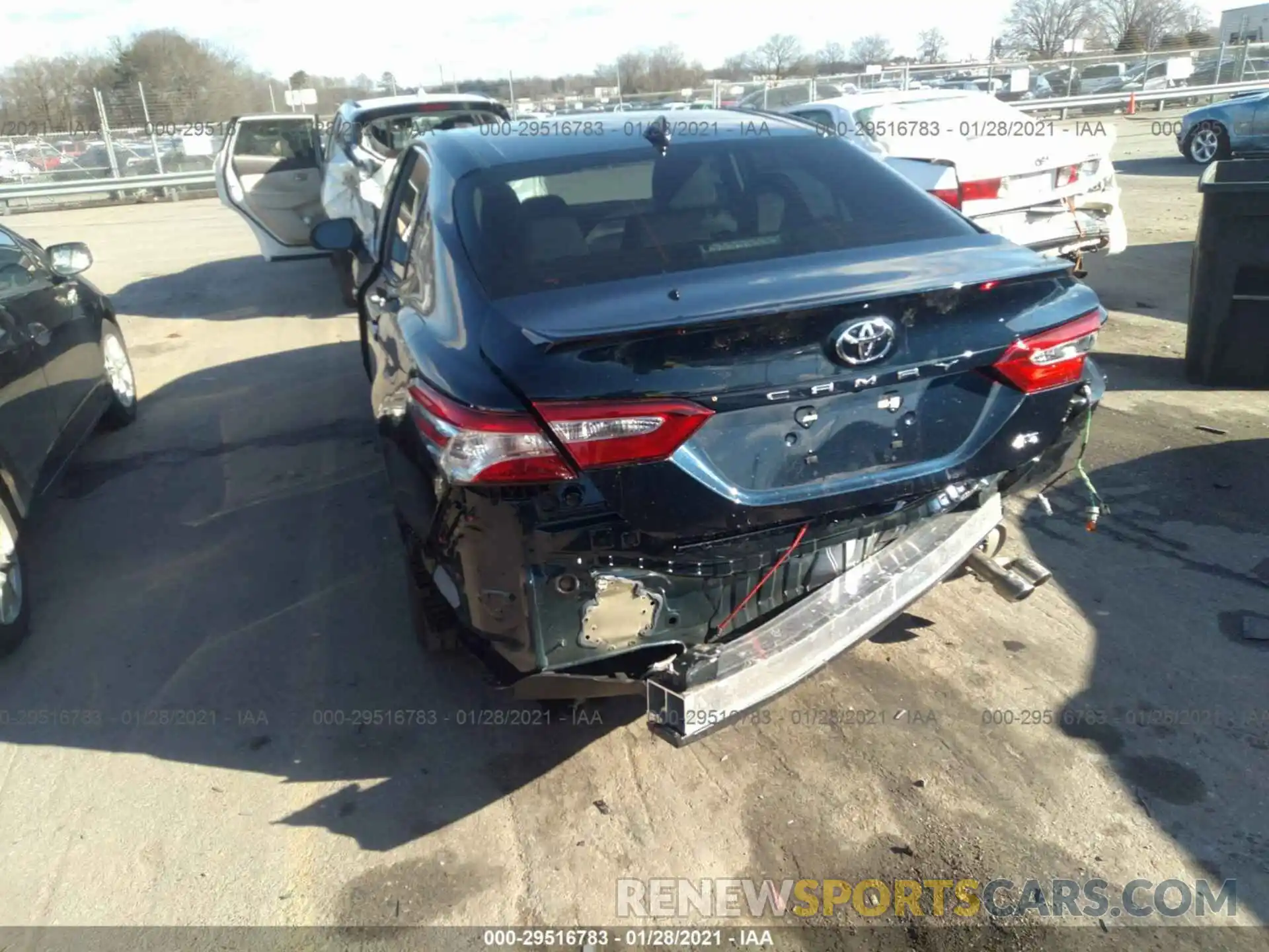 3 Photograph of a damaged car 4T1G11AK1LU972443 TOYOTA CAMRY 2020