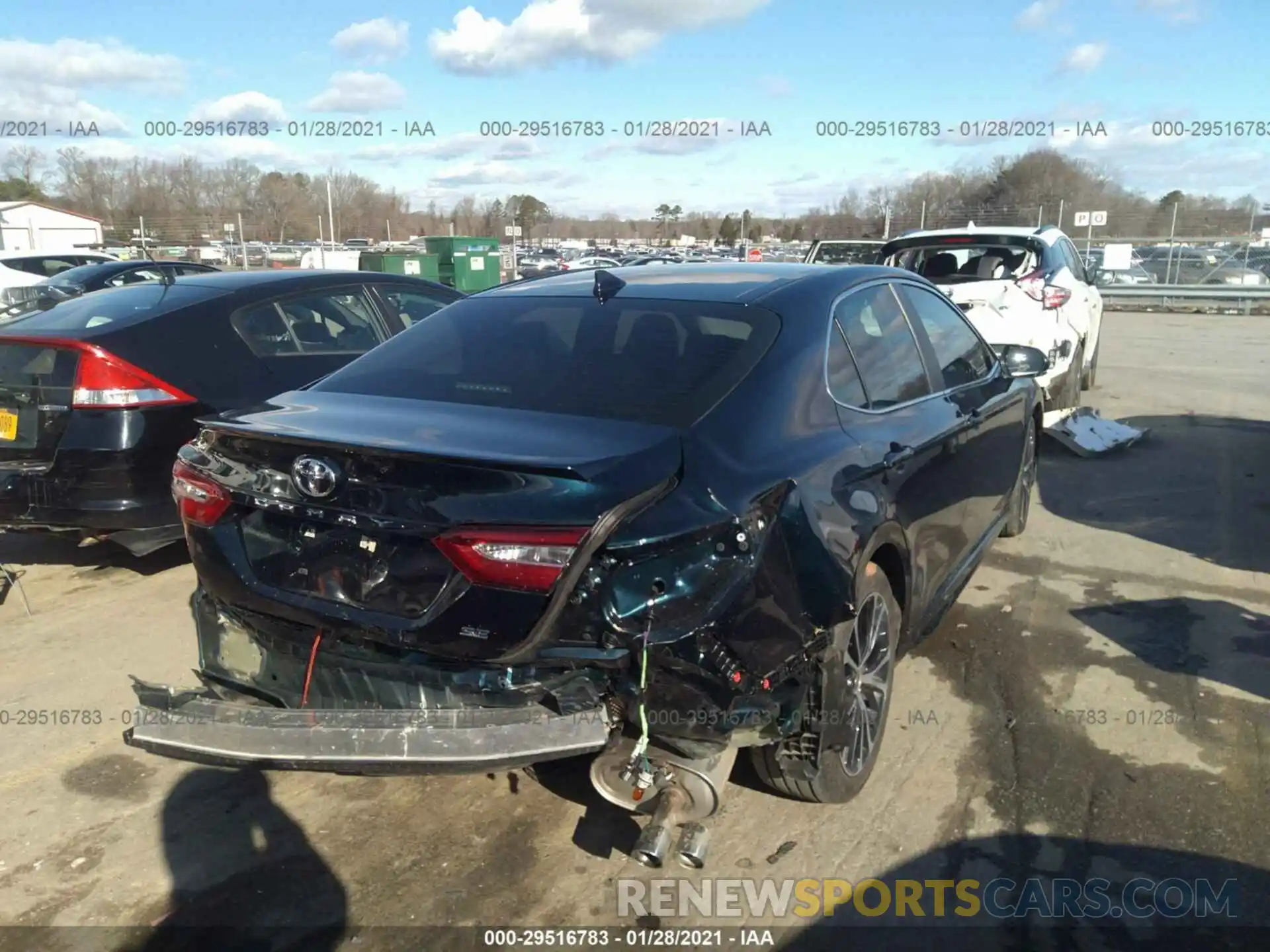 4 Photograph of a damaged car 4T1G11AK1LU972443 TOYOTA CAMRY 2020