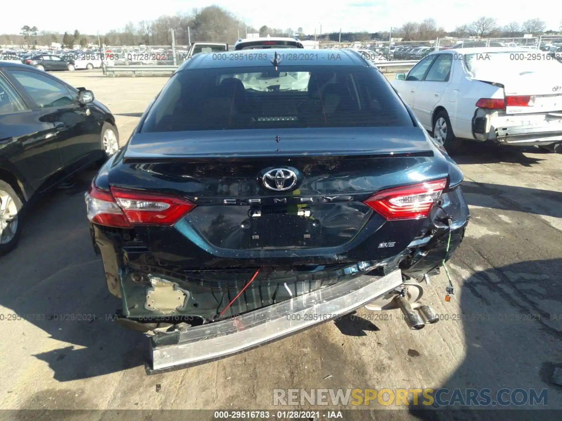 6 Photograph of a damaged car 4T1G11AK1LU972443 TOYOTA CAMRY 2020