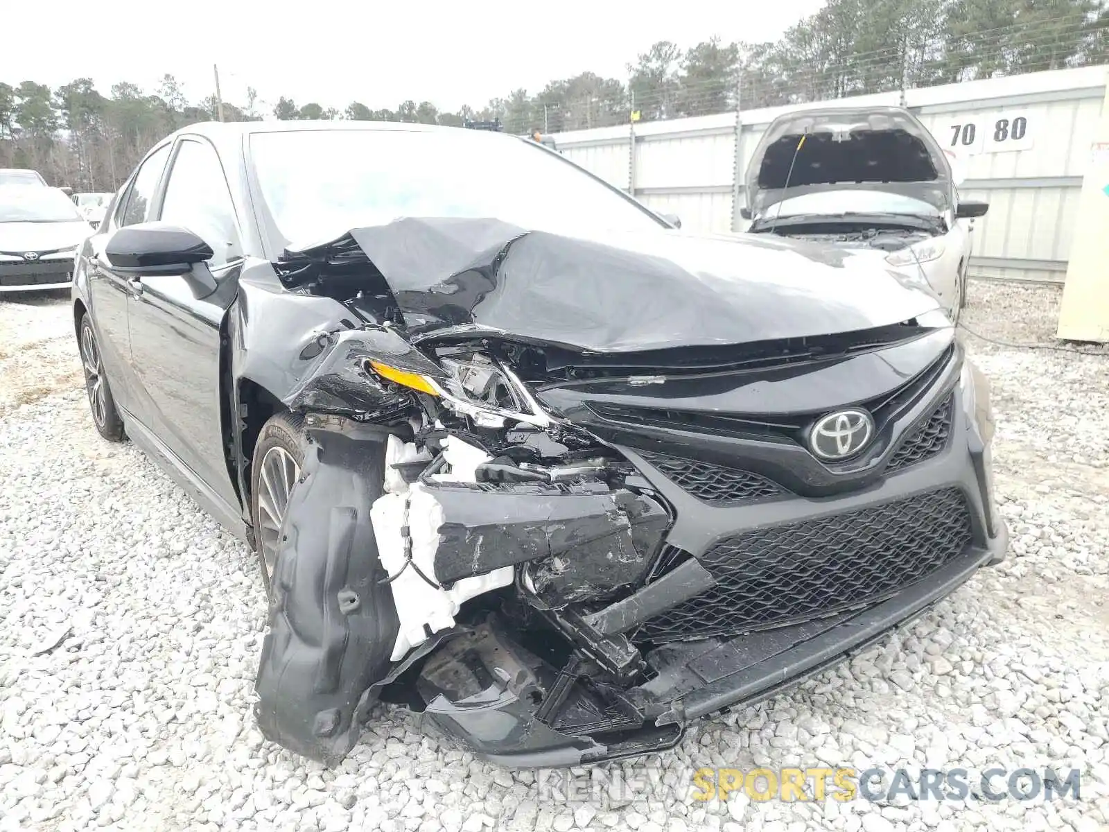 1 Photograph of a damaged car 4T1G11AK1LU973608 TOYOTA CAMRY 2020