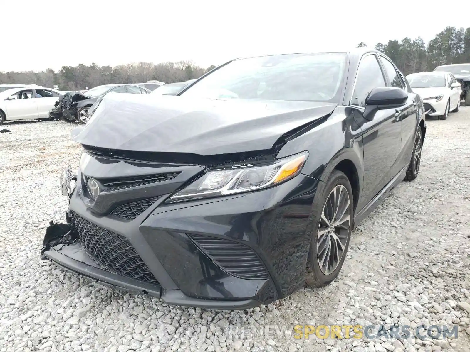 2 Photograph of a damaged car 4T1G11AK1LU973608 TOYOTA CAMRY 2020