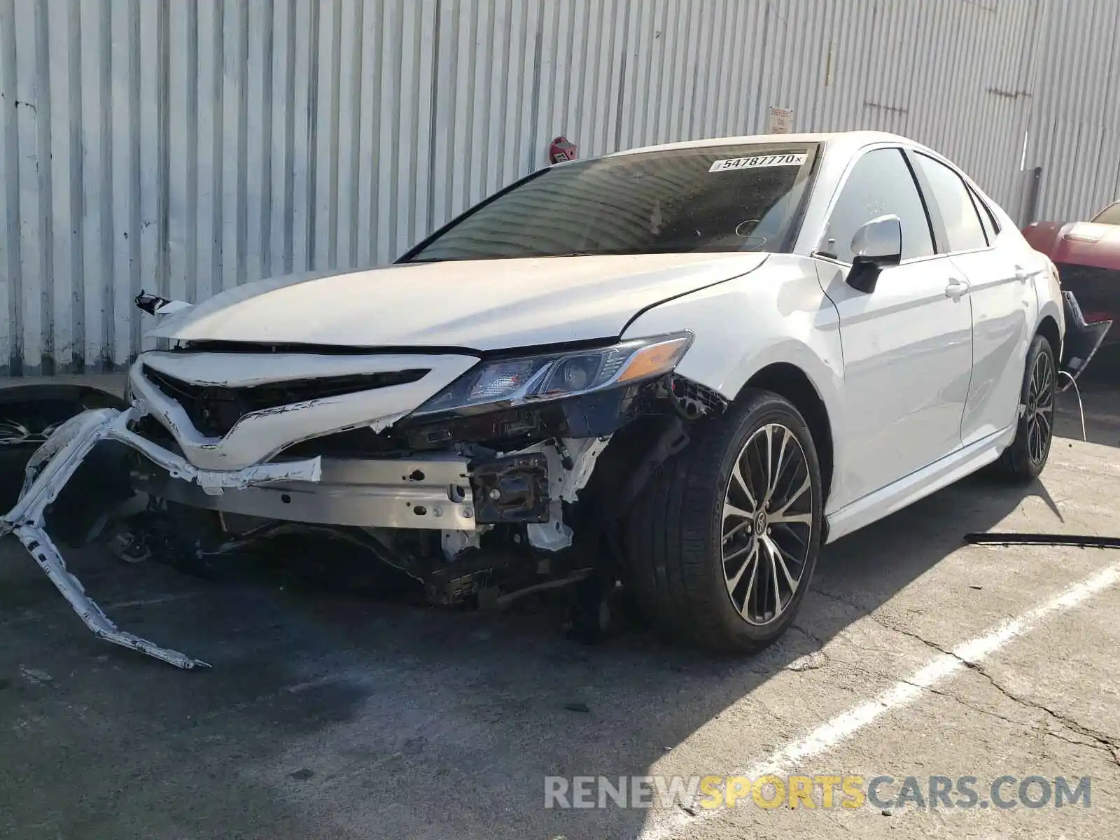 2 Photograph of a damaged car 4T1G11AK1LU975469 TOYOTA CAMRY 2020