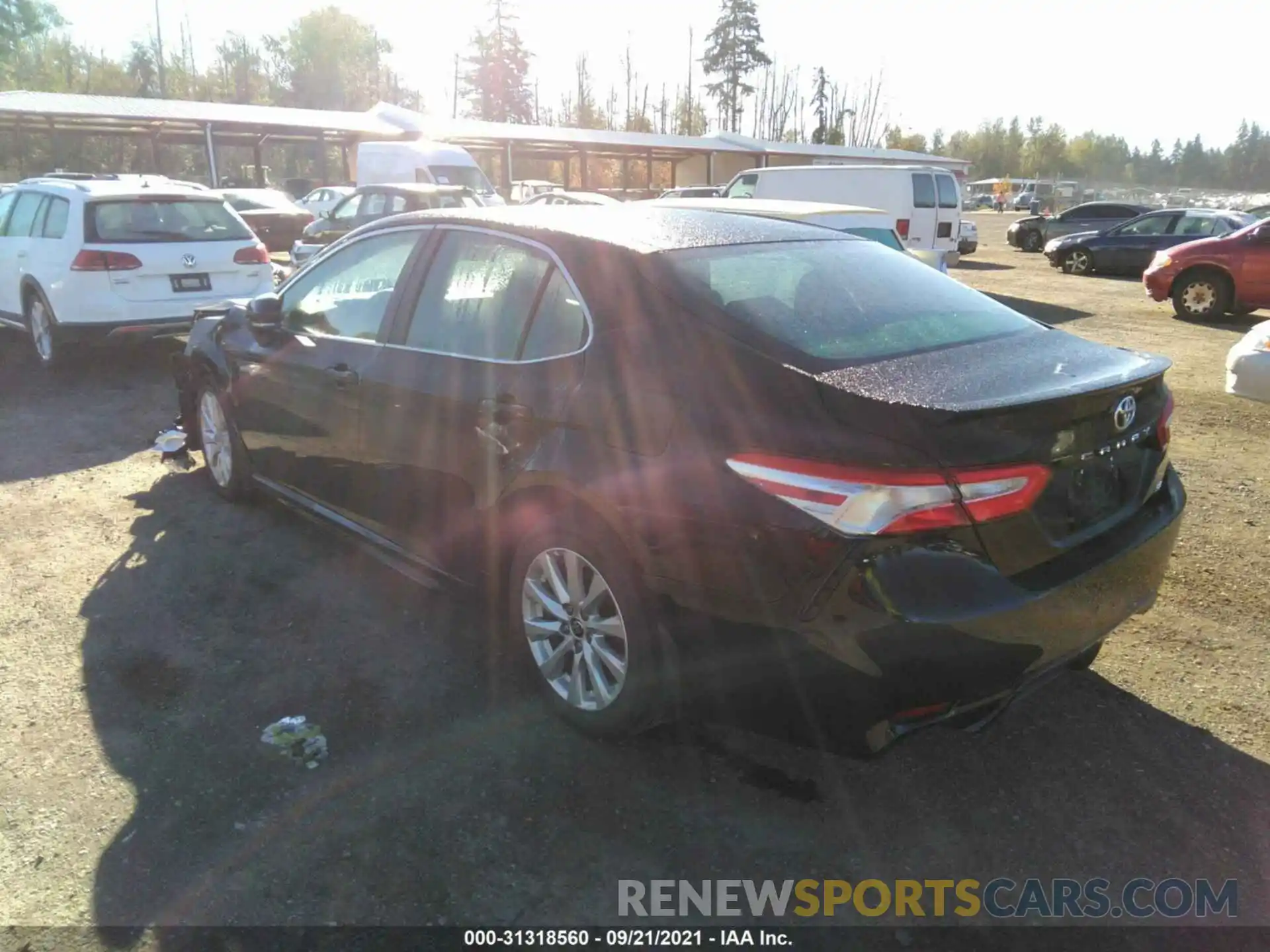 3 Photograph of a damaged car 4T1G11AK1LU977075 TOYOTA CAMRY 2020