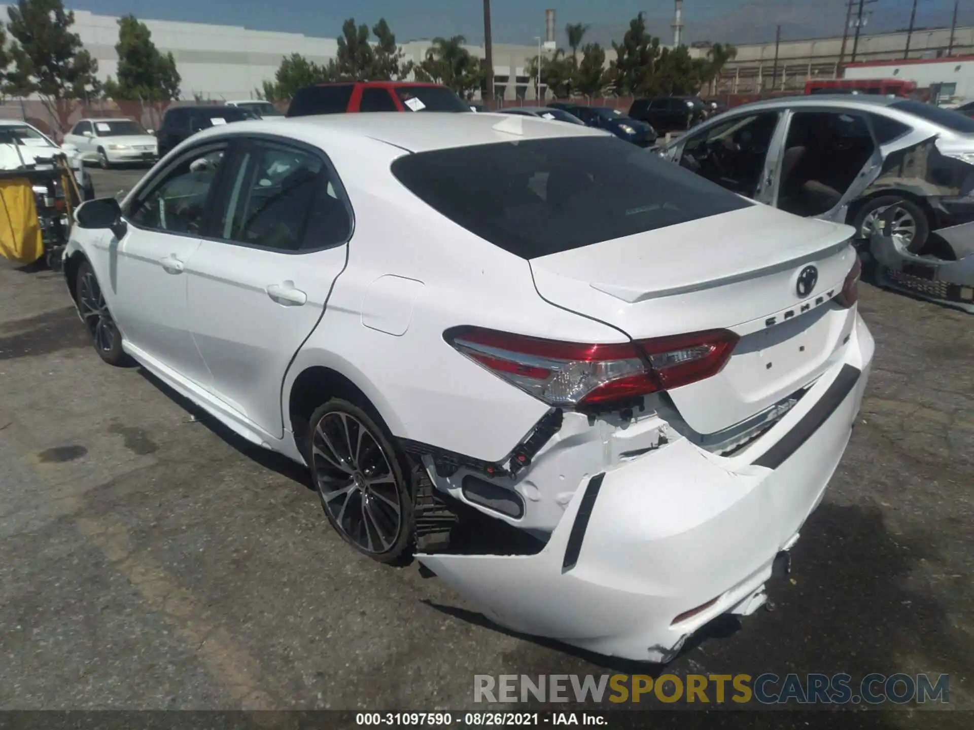 3 Photograph of a damaged car 4T1G11AK1LU978680 TOYOTA CAMRY 2020