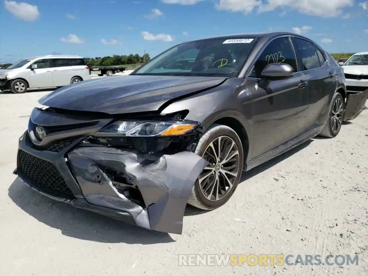 2 Photograph of a damaged car 4T1G11AK1LU978985 TOYOTA CAMRY 2020