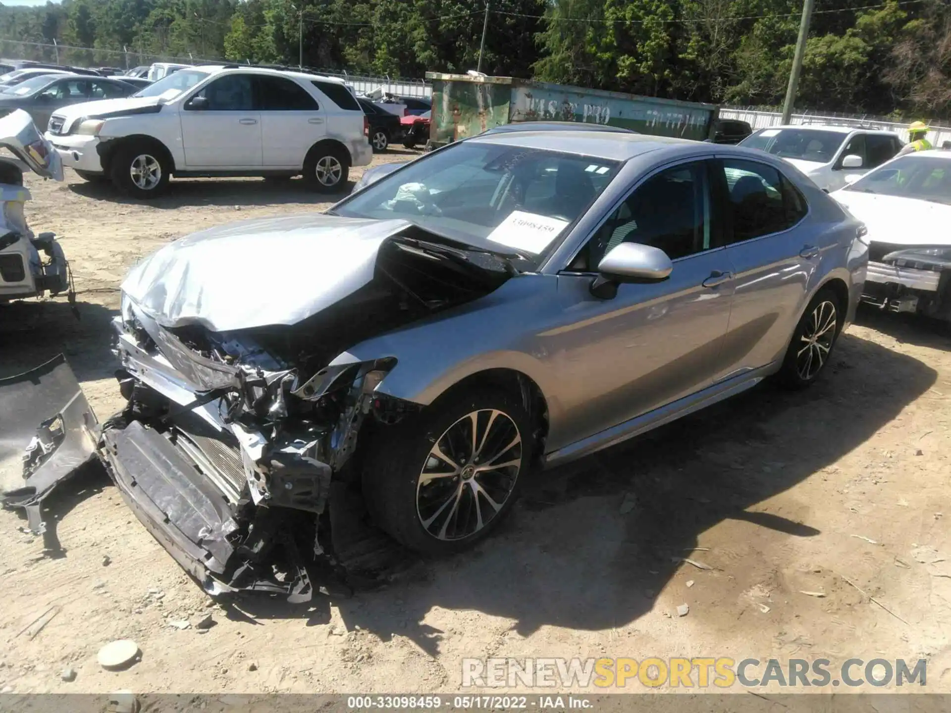 2 Photograph of a damaged car 4T1G11AK1LU987900 TOYOTA CAMRY 2020