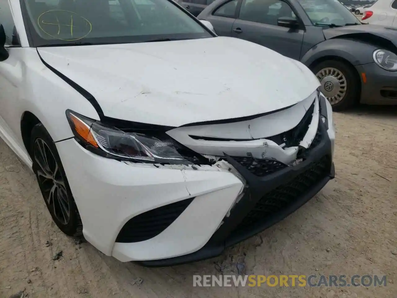 9 Photograph of a damaged car 4T1G11AK2LU301959 TOYOTA CAMRY 2020