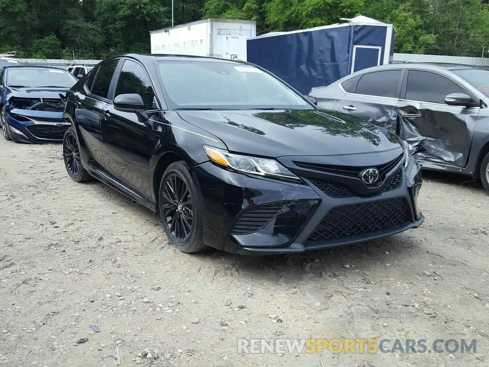 1 Photograph of a damaged car 4T1G11AK2LU303730 TOYOTA CAMRY 2020