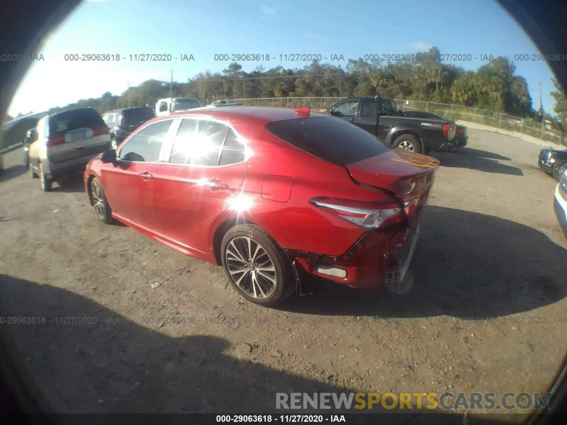 3 Photograph of a damaged car 4T1G11AK2LU305140 TOYOTA CAMRY 2020